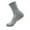 Gray, variant on Yoyauz Men's Basketball Socks, High Performance Cushioned Men's Sports Boat Garter with Arch Compression for Cycling Basketball