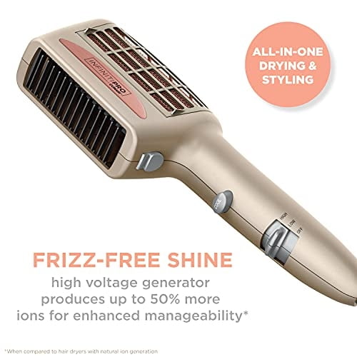 Conair INFINITIPRO Frizz Free 1875 Watt 4-en-1 Styling Dryer, All-in-One Drying & Styling Conair Conair