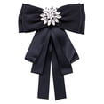 thumbnail image 1 of Qarigey Broche de aleación para colgar, tamaño compacto, mano de obra fina, joyería de moda para mujer, firmeza, pasador de pecho para mujer Accesorios de disfraces Negro Qarigey  AP017679-02, 1 of 6