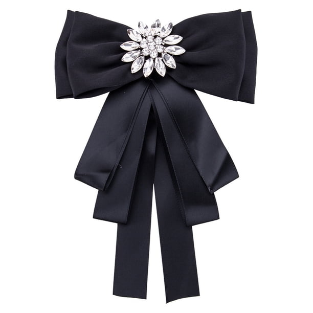 Sonducket Broche colgante de aleación, regalo dulce de moda, joyería de moda multicolor, accesorio DIY para fiesta, pasador de pecho para mujer Accesorios de disfraces Negro