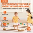 thumbnail image 2 of VEVOR Kids Balance Beam Stepping Stones Gymnastics Children Balance Board 3 PCS, 2 of 9