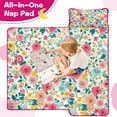 thumbnail image 4 of Pioneer Flower Floral Print Pattern Toddler Nap Mats for Kids Preschool,Sleeping Mat Bag or Kids,Toddler Sleeping Bag,Toddler Nap Mat or Daycare, 4 of 6