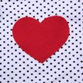 thumbnail image 4 of Seyurigaoka Girl’s Polka Dot Heart T-shirt and Solid Color Suspender Skirt Set, 4 of 8