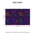 thumbnail image 4 of Placemats Set Of 4 / 6, Gothic Colorful Snake Monstera Placemats For Dining Table Indoor/Outdoors Heat Resistant Washable Placemats 18" X 12", 4 of 8