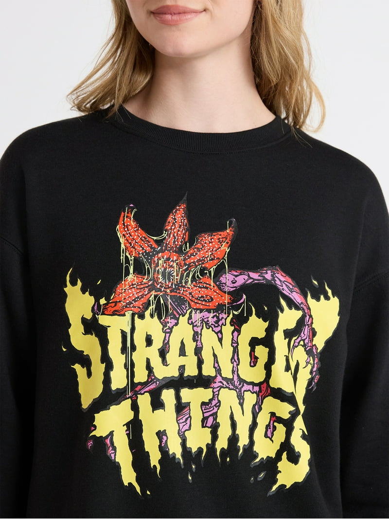 Netflix Stranger Things Oversized Fleece Sweatshirt from No