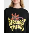 thumbnail image 4 of Netflix Stranger Things Oversized Fleece Sweatshirt from No Boundaries, Women’s Plus, 4 of 5