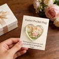 thumbnail image 5 of Easter Pocket Hug, 2D Acrylic Flat Pocket Hug Token,Cute Little Heart Pocket Hug & Gift Card, Heart Shape Keepsake, Easter Basket Stuffers, Positive Small Comfort Gift for Friends, 5 of 6