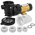 thumbnail image 2 of XtremepowerUS 75113 Pump Pool ABOVEGROUND 1.5HP 2SPEED Energy Saving, Black, 2 of 3