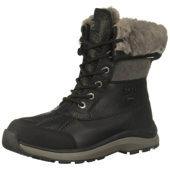 UGG Women's W Adirondack Boot III Snow, Black, 11 M US