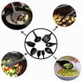 thumbnail image 3 of 10-piece Kitchen Baking Non-stick Silicone Cookware Set (green), 3 of 3