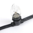 thumbnail image 3 of Novelty Lights 330' E12 Globe Outdoor String Lights, In-Line, Commercial Grade, Backyard Garden Gazebo, Cafe Market Patio Lights, Black Wire, 330 Sockets, 3 of 6