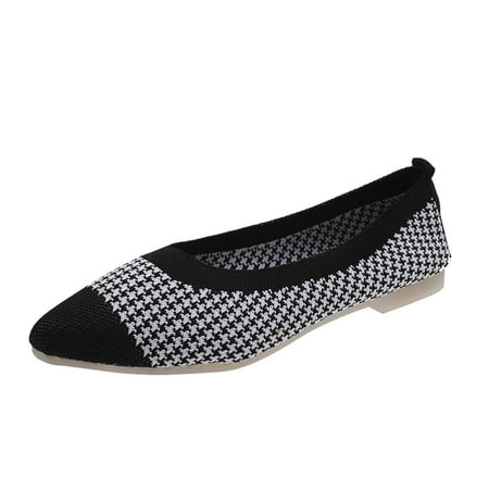 

QYZEU Comfortable Slippers Women Business Casual Shoes for Women Wedges Fashion Womens Breathable Lace Up Shoes Casual Shoes