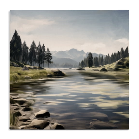 My Hideaway Pond Ripples Canvas Wall Art, design by Kim Allen