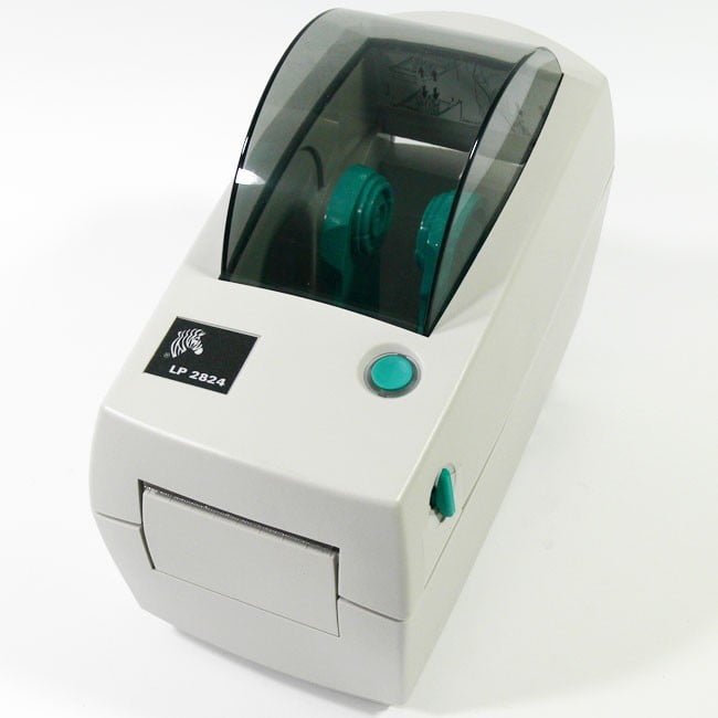 Zebra Technologies LP 2824 Plus Direct Thermal Printer Label Print Monochrome 203dpi USB/Serial ...