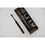 Gleem Battery Toothbrush, Full Head, Soft, Black, 1 Count, for Adults & Children 3+