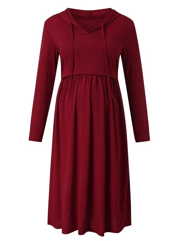 nursing sweatshirt dress