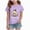 H766-Purple, variant on TOWED22 Toddler Halloween Shirts for Girls Boys - Short Sleeve Tees with Spooky Graphics Fall Top