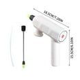 thumbnail image 3 of Plant Sprayer Mister, Battery Powered Sprayer, Outdoor Garden, Plastic Nozzle, Rechargeable Battery, Lawn Care, Plant Watering, Garden Tool, Handheld Sprayer, 1 Set, 3 of 6