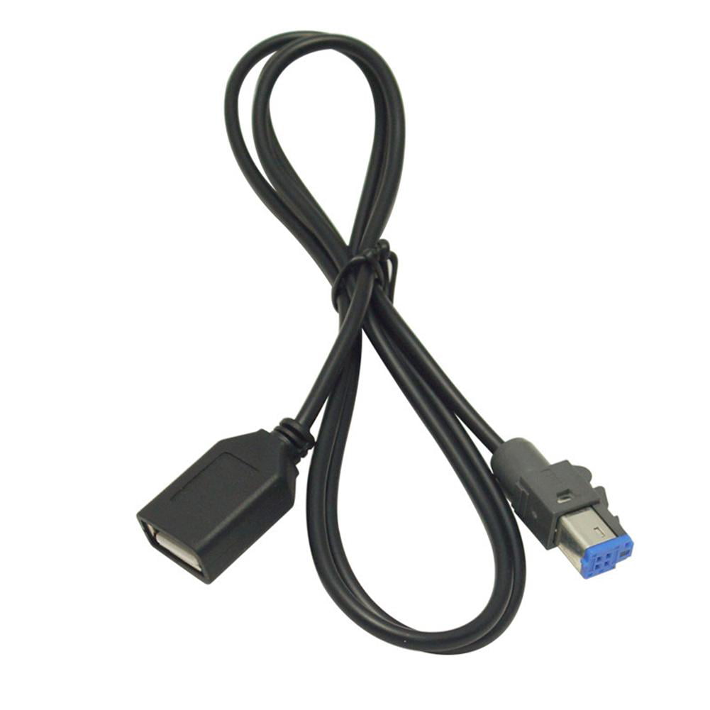 Continentaal Kauwgom Maladroit Ltesdtraw USB Female to AUX-In 4Pin Car Audio Adapter Cable for Subaru  Forester XV - Walmart.com