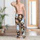 thumbnail image 2 of Fotbe Icecream Truck Pantalones de Pijama para Hombre, Pantalones de Dormir, Pantalones de Casa con Cintura Ajustable y Bolsillos-XX-Large, 2 of 6