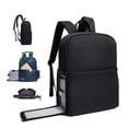 thumbnail image 4 of Mochila para Laptop y Cámara Fotográfica Tec4Home Negro, 4 of 4