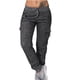thumbnail image 1 of Pantalones deportivos holgados, casuales, ajustados, con cordones y bolsillos, de talla grande, para mujer, de estilo europeo y americano, para primavera y otoño, 1 of 6