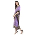 thumbnail image 3 of Caftans Longs pour Femmes, Robe Caftan Grande Taille, Robe de Soirée, Fête, Été, Plage, Robe d'Été, Manches Kimono, Robes Décontractées, 3 of 6
