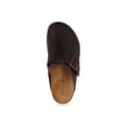 thumbnail image 6 of HAFLINGER Men Women leather Clogs 'Porto', dark brown, 6 of 8