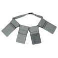 thumbnail image 1 of Bolsas de bricolaje para cinturón gris, herramientas multifuncionales para electricista, bolsa de cintura, soporte de almacenamiento para cinturón, organizador, bolso de mano, 1 of 5