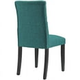 thumbnail image 4 of Modway Duchess Fabric Dining Chair, Teal, 4 of 4