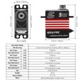 thumbnail image 2 of Servo Digital Engranaje Metal RC Micro 9 WDOplteas Con Soporte Montaje Y Brazo para TRX4M 1/18 Piezas Actualización Coche, 2 of 9
