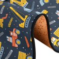 thumbnail image 5 of Dailycode Hallway Runner Rug 2x6 Non Slip Absorbent Soft Floor Mat for Home Kitchen Bedroom Entrance Excavator and Construction Machinery, 5 of 7