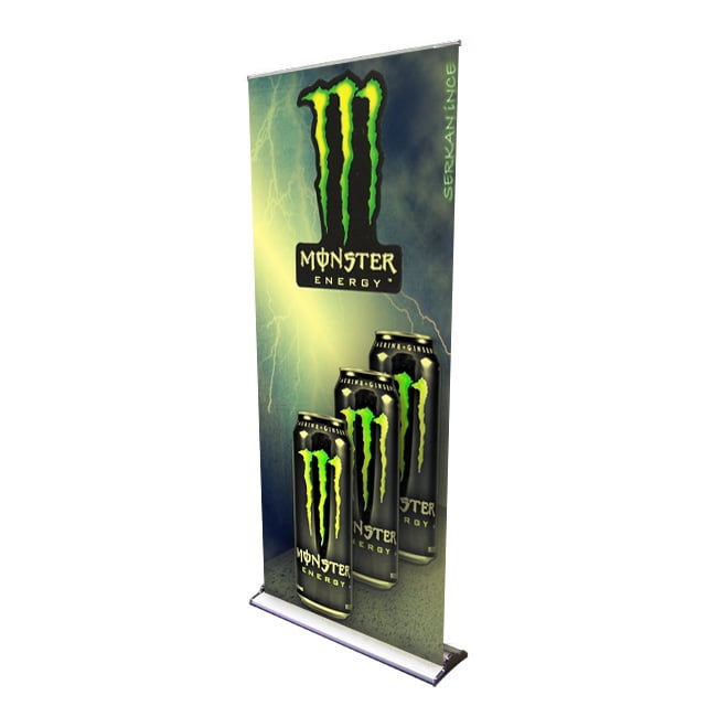 2pcs Economy 39.5"x79" Retractable Roll Up Banner Stand Trade Show Sign Display 