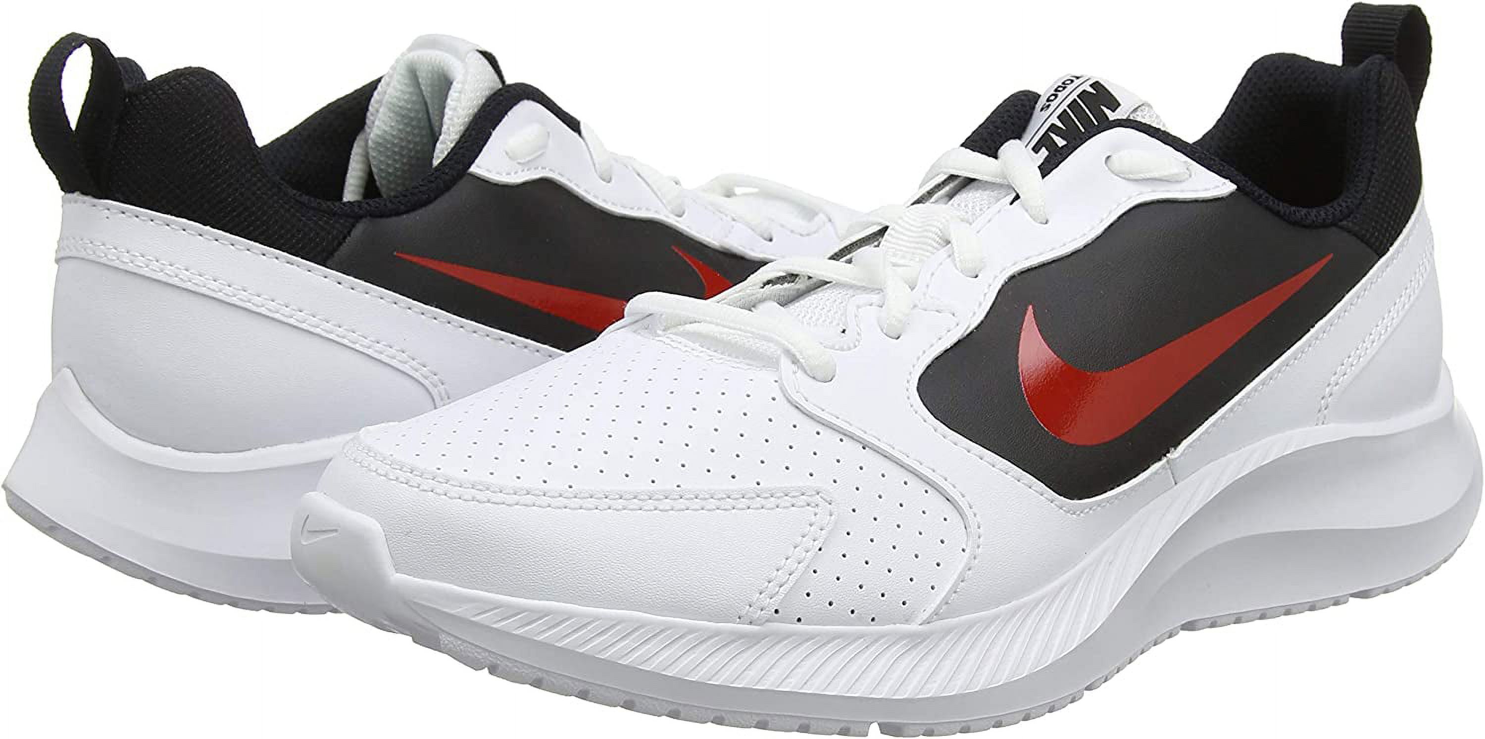 Nike Todos Running Shoes, White/University Red-Black  display picture 3