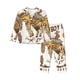 thumbnail image 1 of Fotbe Cowboy Up Vintage Wild West Conjunto de Pijama de Manga Larga para Mujer con Estampado, Ropa de Dormir de 2 Piezas, Conjunto de Casa Suave y Cómodo con Bolsillos-Small, 1 of 7