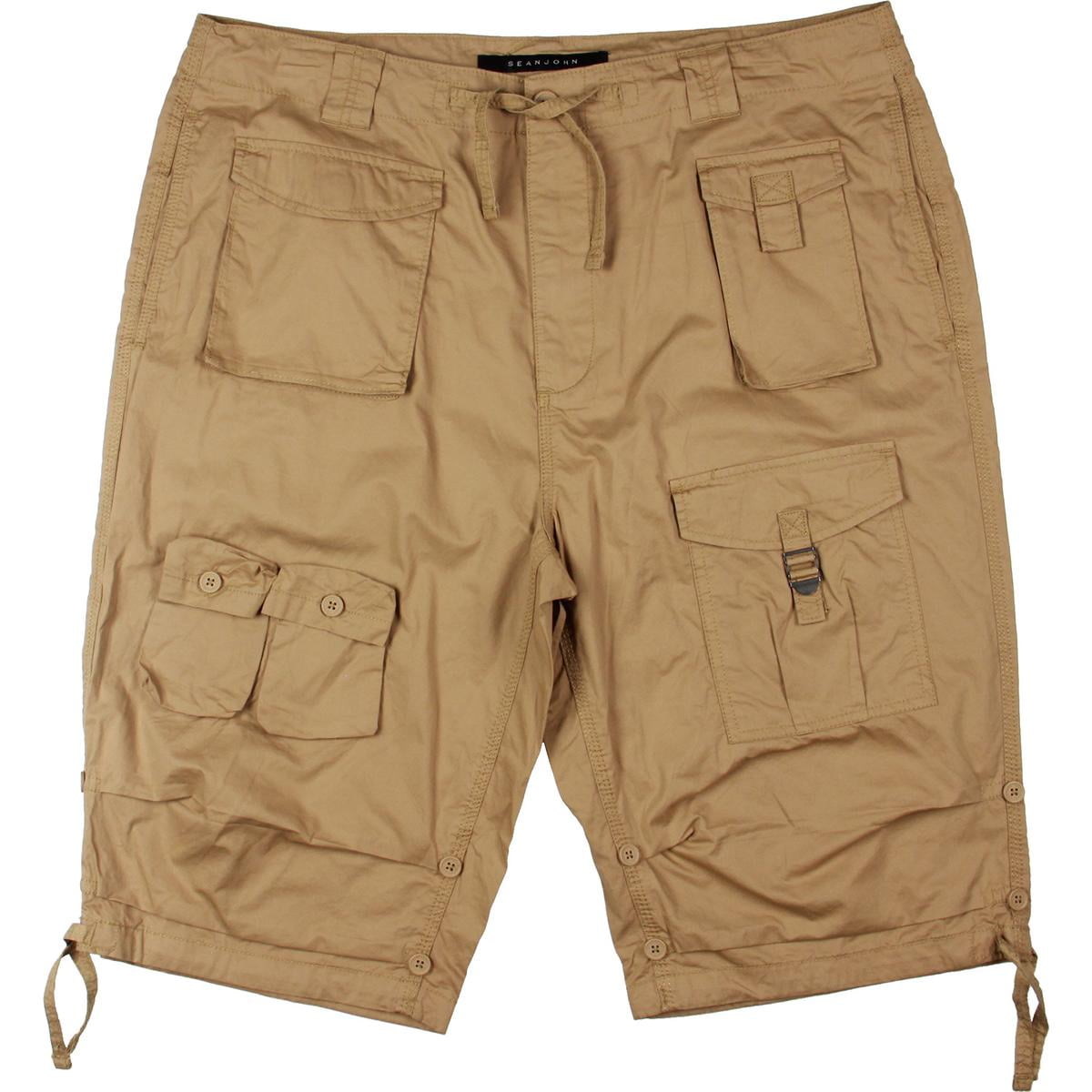 Sean john men's pleat pocket flight cargo hot sale pants