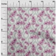 thumbnail image 2 of oneOone Silk Tabby Pink Fabric Leaves Diy Clothing Quilting Fabric Print Fabric By Yard 42 Inch Wide, 2 of 6