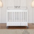 thumbnail image 2 of Foundations Boutique Lit de Bébé Pliant Compact, Lot de 3 pour Hôtels, Blanc, 2 of 7