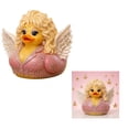 thumbnail image 3 of Dolly Glam Country Star Resin , Collectible Bath with Big Blonde Wig & Red Dress, Novelty Desktop Ornament, Fun Gift for Dolly Fans, 3 of 8