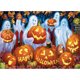 thumbnail image 1 of Cuadros Decorativos Pintura de diamante 5D DIY Fantasma de calabaza Taladro redondo completo Diamante de imitación Ehuebsd Nuevos Originales, 1 of 8