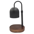 thumbnail image 2 of Lámpara calentadora de velas, lámpara para derretir velas, adaptador estadounidense, adorno de regalo Compatible con tarros, luz de vela sin llama Negro, 2 of 9