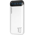thumbnail image 1 of Power Bank YOBON 10000mAh Delgado con USB C y Doble Salida Blanco, 1 of 8