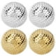thumbnail image 2 of Bola De Masaje Con Puntas, Cómoda Bola De Masaje Dorada Y Plateada, 2 Pares Para Liberación Miofascial Para Fascitis Plantar, 2 of 7