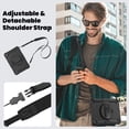 thumbnail image 7 of For Samsung Galaxy Tab A9+/A9 Plus Case 11 inch, 360 Rotating Shockproof Cover with Stand, Screen Protector, Shoulder Strap (2023, SM-X210/X216/X218), Black, 7 of 7