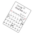 thumbnail image 3 of Autocollant Magnétique de Note de Réfrigérateur, Commode Réfrigérateur Soft Tableau Blanc Effaçable avec le Stylo pour le Panneau de Message de Machine à Laver, Horaire, Panneau de Message Vide, 3 of 8