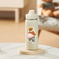 thumbnail image 6 of Animal Stickers-Laptop Stickers,3D Shiba Inu Dog Belly Sticker Cute 3D Soft Belly Stickers Stomach Design Adhesive Dog Sticker Decorative Fun Stickers For Adults Decals, 6 of 9