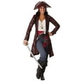 thumbnail image 4 of Women's Plus Pretty Pirate Captain Costume, 4 of 4