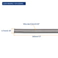 thumbnail image 2 of 8pcs Furnace Heating Element Coil 4.7x340mm FeCrAL Furnace Heating Resistance Wire, 2 of 5