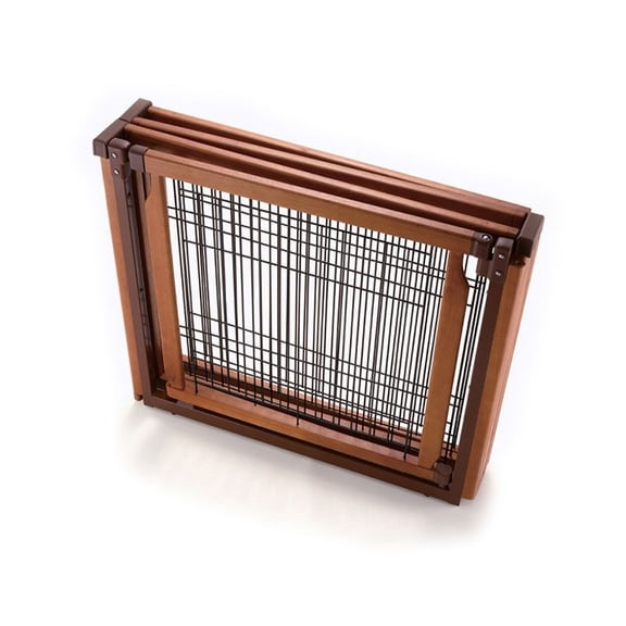Richell Convertible Elite Dog Gate, 135.80"L x 29.10"W x 31.50"H