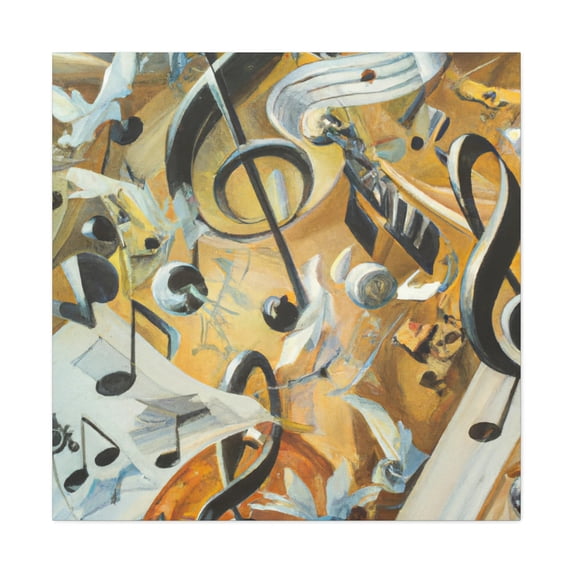 Music's Sweet Symphony - Canvas